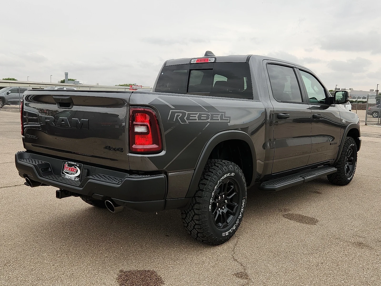 New 2026 Granite Crystal Metallic Clear-Coat  Paint Ram REBEL CREW CAB 4X4 5
