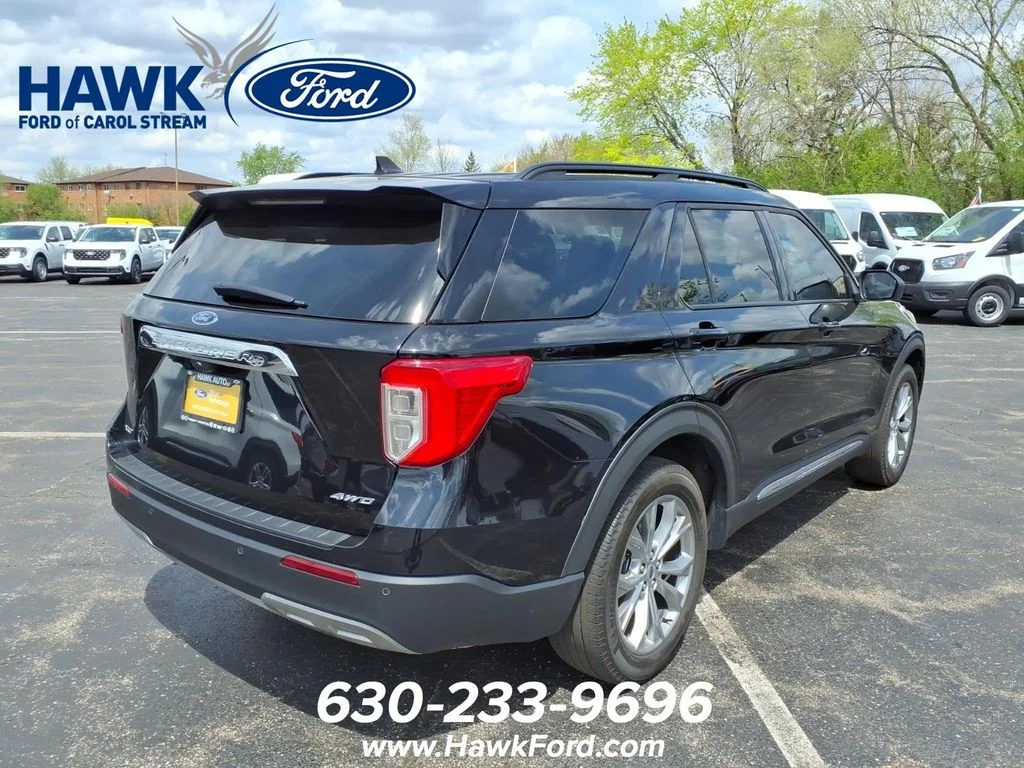 Certified Used 2023 Black Metallic Ford XLT image 7