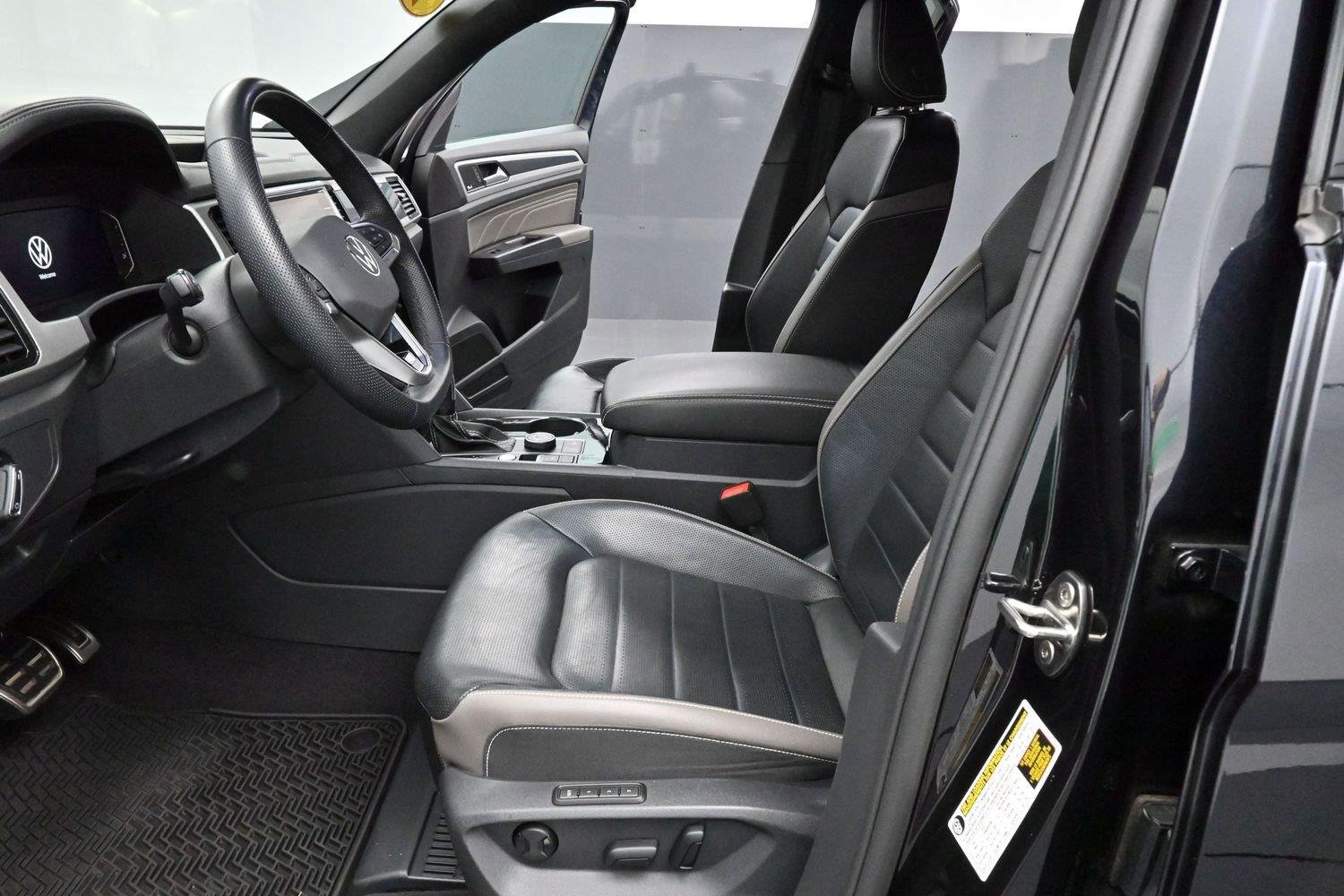 Used 2023 Deep Black Pearl Volkswagen 3.6L V6 SEL Premium R-Line image 14