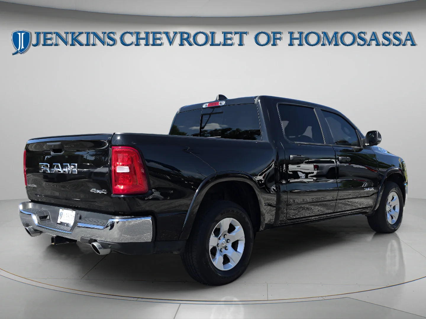 Used 2025 Diamond Black Crystal Pearlcoat Ram Big Horn image 3