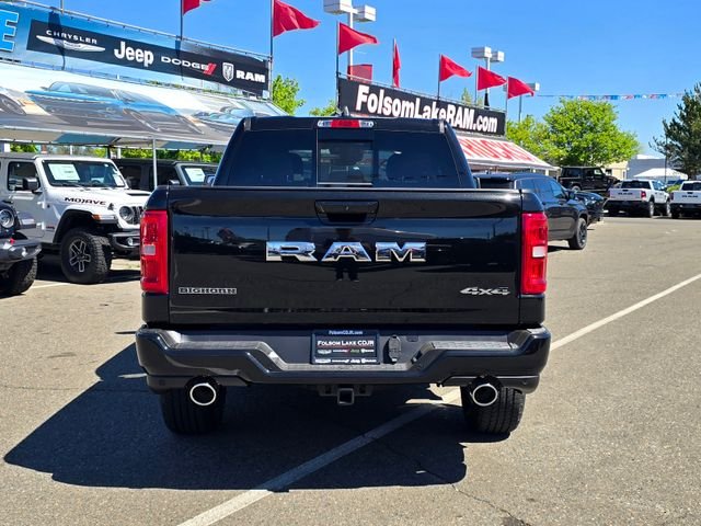 New 2026 Diamond Black Crystal Pearl-Coat Exterior Paint RAM Big Horn/Lone Star image 5
