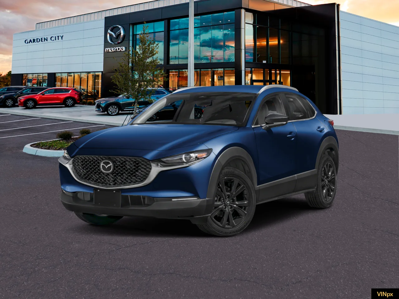 New 2026 Deep Crystal Blue Mica Mazda 2.5 S Select Sport AWD image 1
