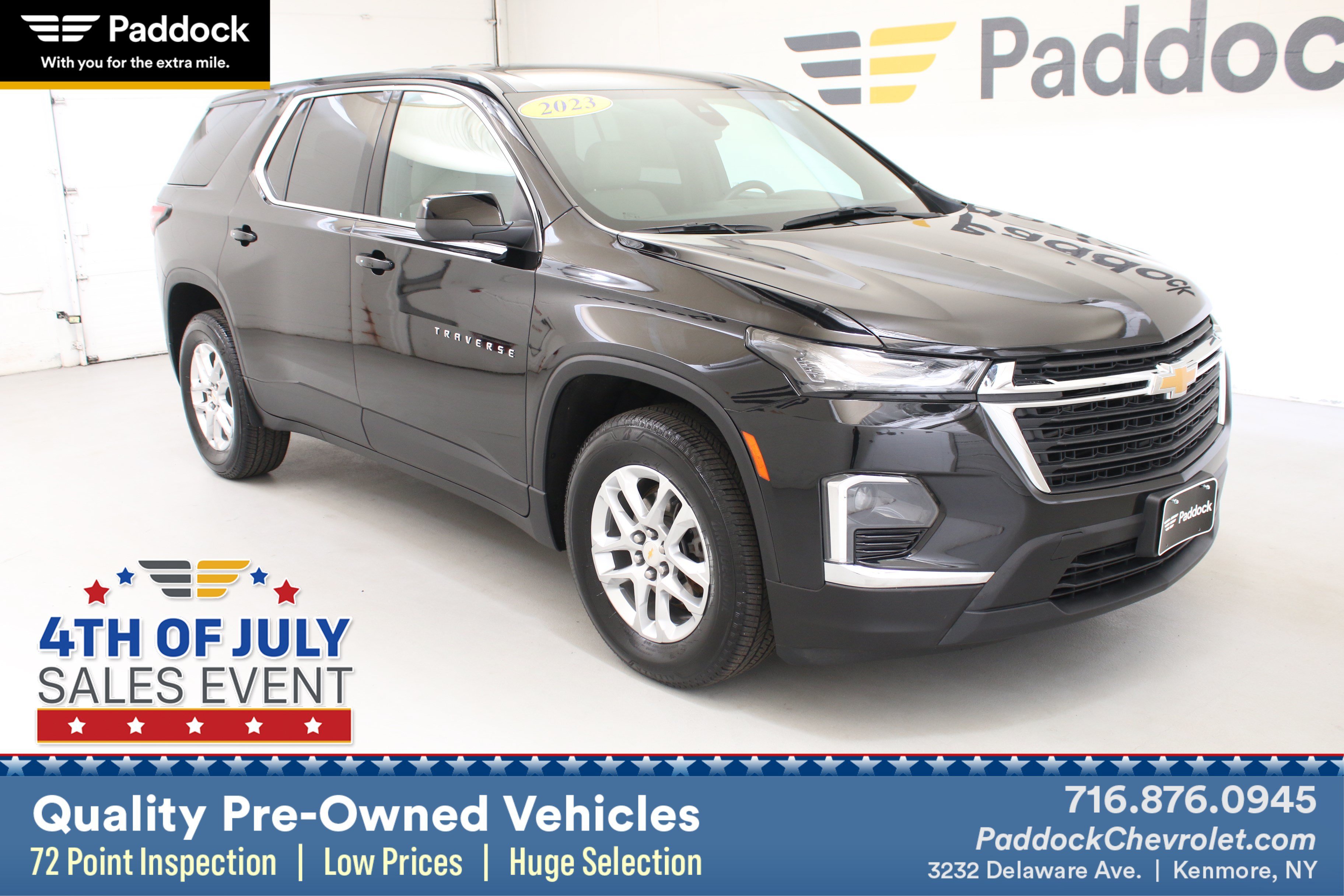 Used 2023 Mosaic Black Metallic Chevrolet LS image 1