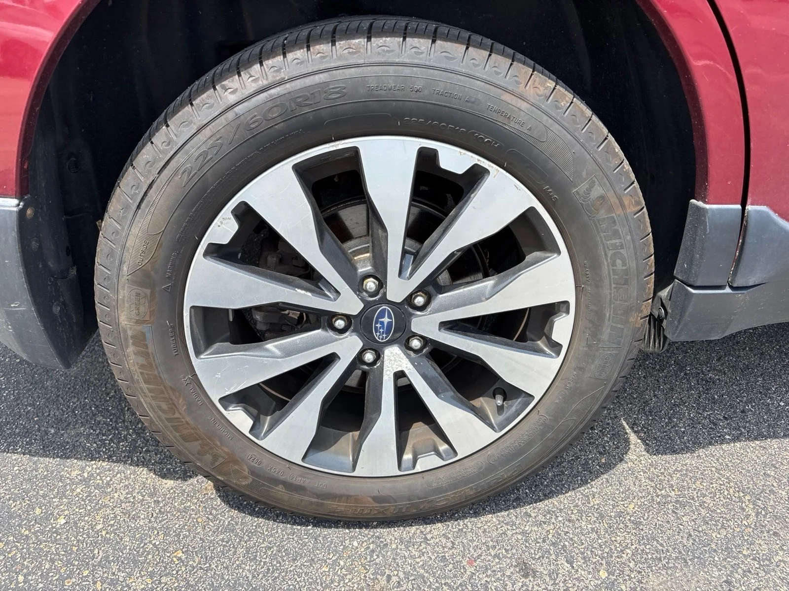 Used 2017 Red Subaru 3.6R image 5