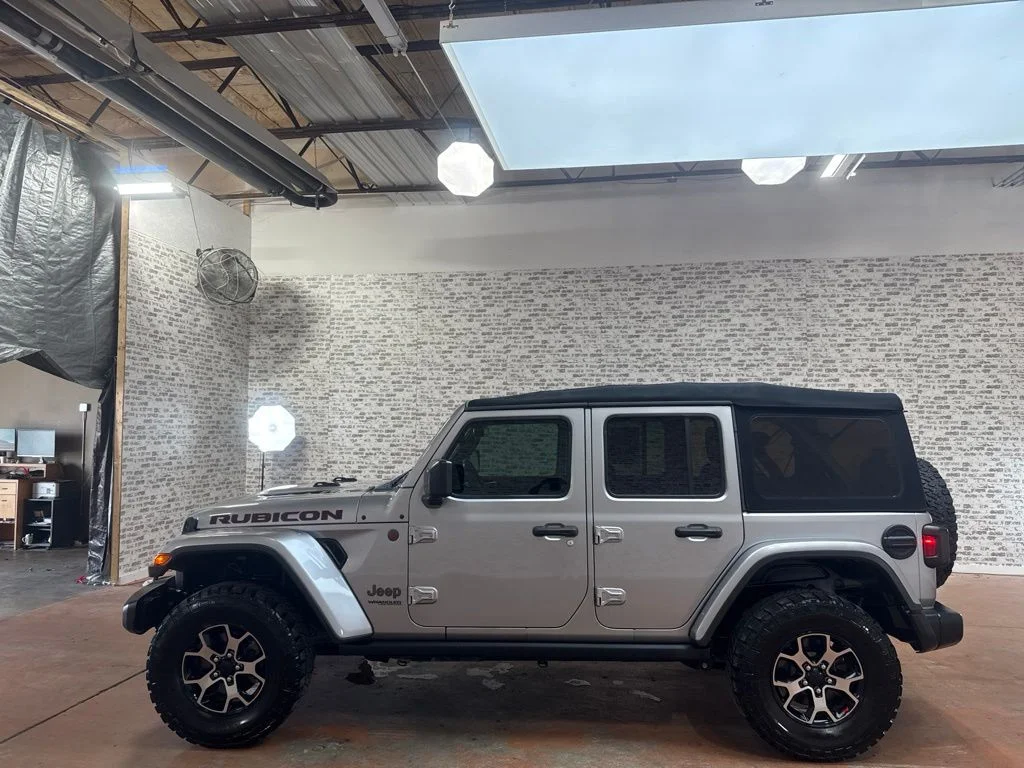 Used 2019 Billet Silver Metallic Clearcoat Jeep Unlimited Rubicon image 4