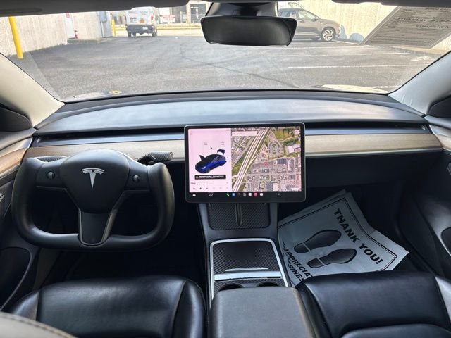 Used 2021 Deep Blue Metallic Tesla Standard Range Plus image 29