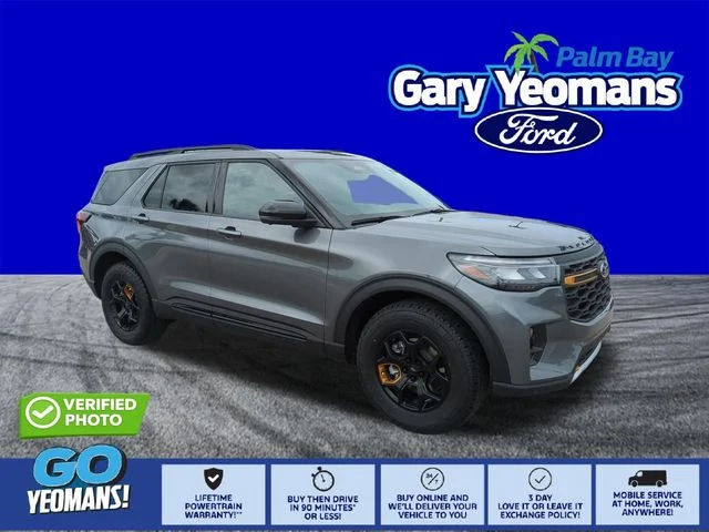 New 2026 Carbonized Gray Metallic Ford Tremor® image 1