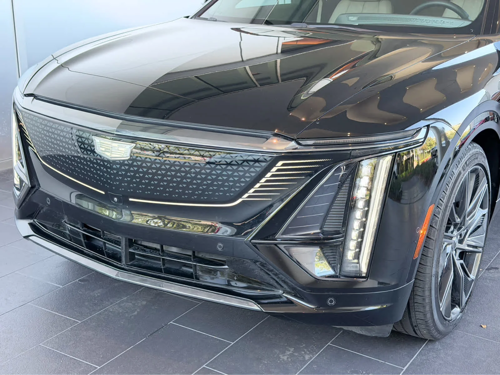 Certified Used 2024 Stellar Black Metallic Cadillac Sport 3 image 8