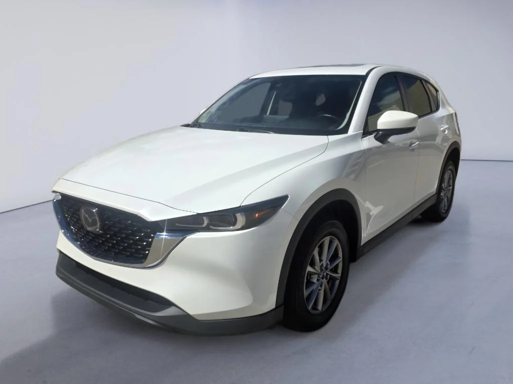 Used 2022 Snowflake White Pearl Mica Mazda 2.5 S Preferred Package image 1