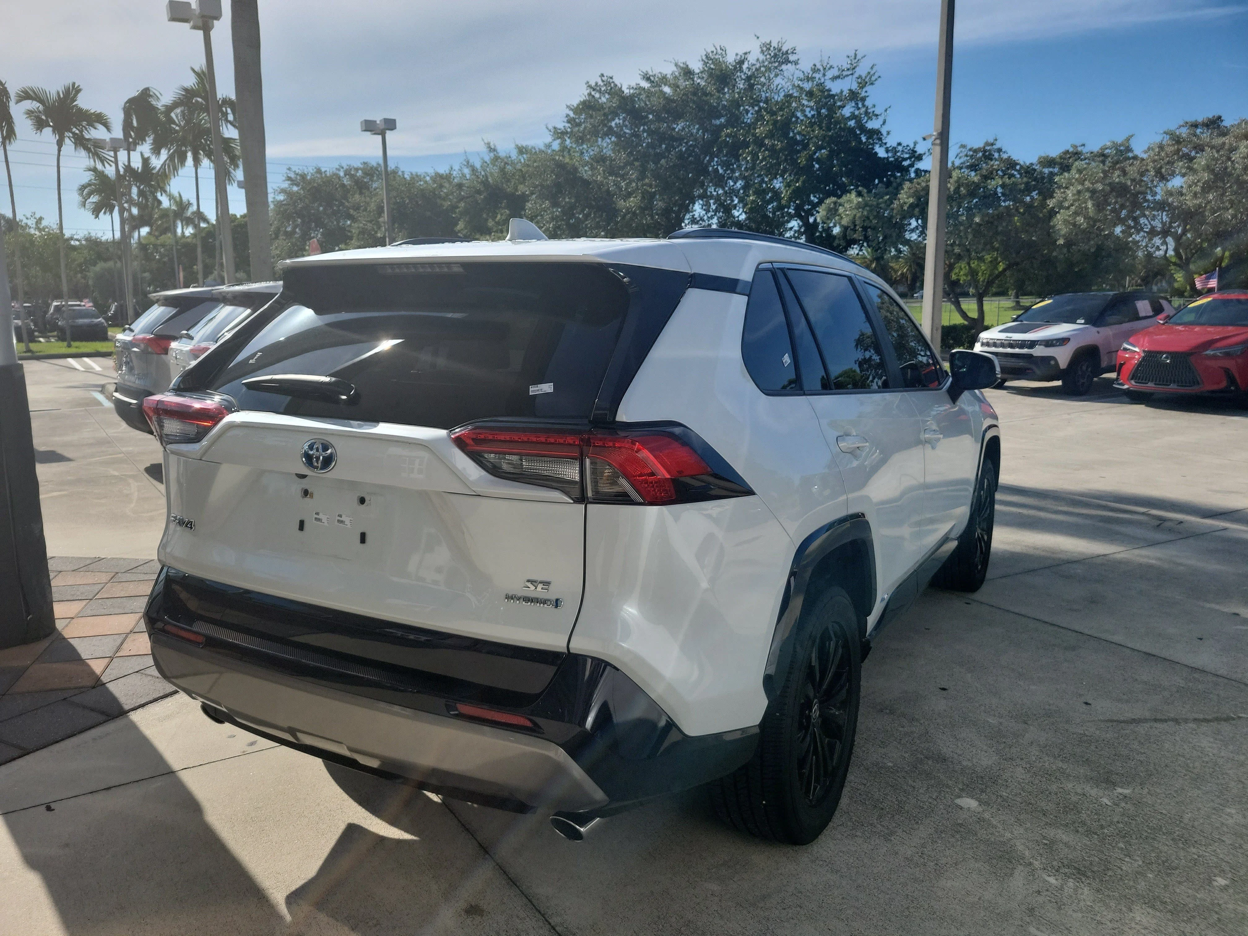 Used 2024 Pearl Toyota SE image 7