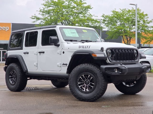 New 2026 Bright White Clear-Coat Exterior Paint Jeep Willys image 2