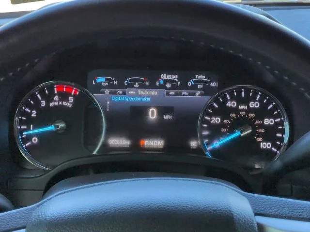 Used 2022 Blue Ford Lariat image 26