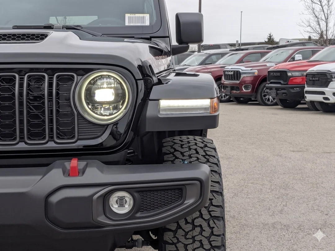 New 2026 Black Jeep Rubicon - - Nappa Leather - Convenience Grp - Safety Grp - 3-Piece Hardtop & More! image 10