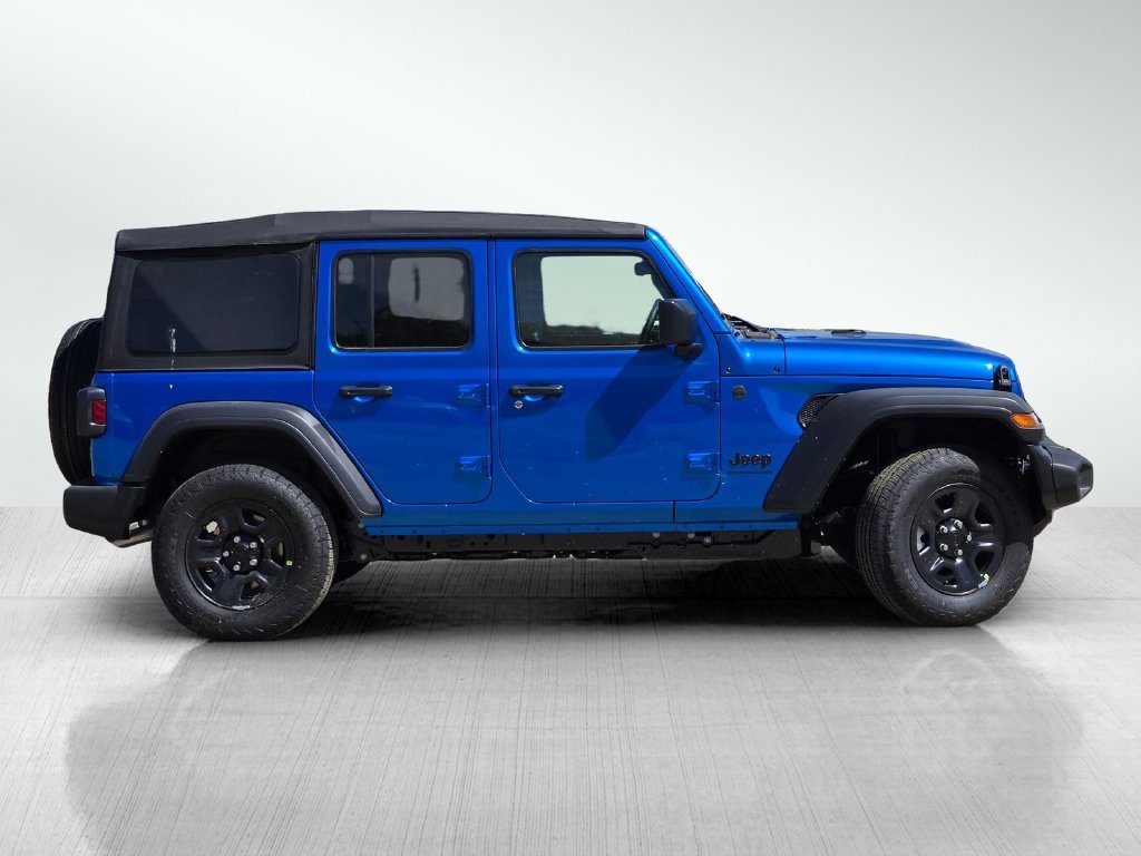 New 2026 Hydro Blue Pearl-Coat Exterior Paint Jeep Sport image 3