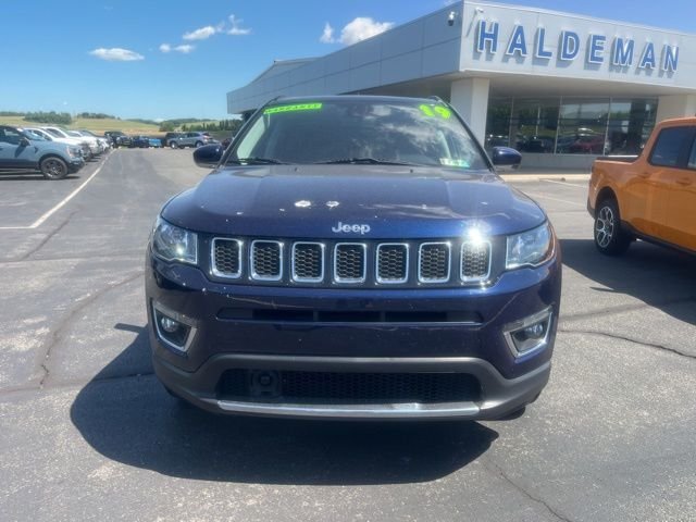 Used 2019 Jeep Compass Limited with VIN 3C4NJDCB5KT601594 for sale in Kutztown, PA