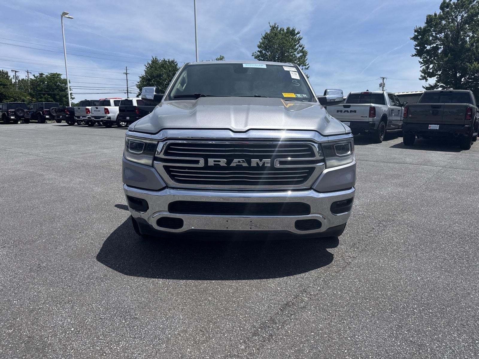 Used 2020 Billet Silver Metallic Clearcoat Ram Laramie image 2