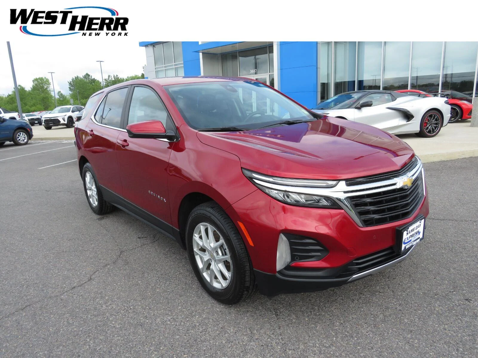 Used 2023 Radiant Red Tintcoat Chevrolet LT image 1