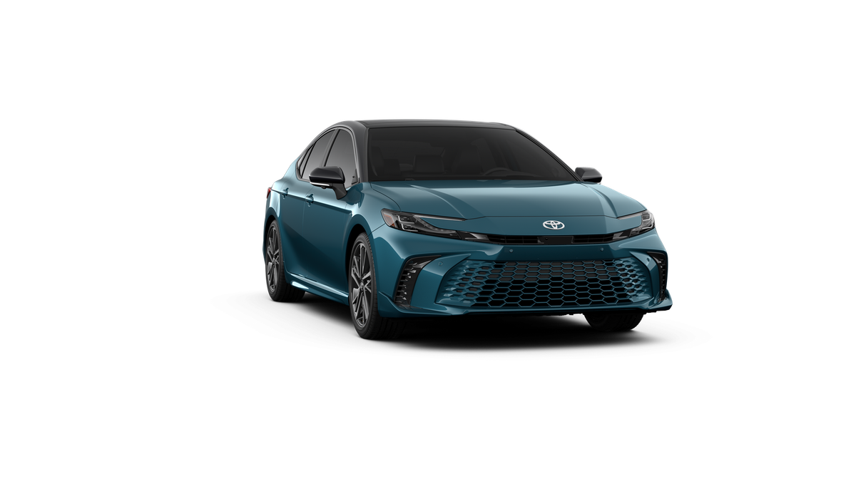 New 2026 Ocean Gem with Midnight Black Metallic roof Toyota XSE image 16