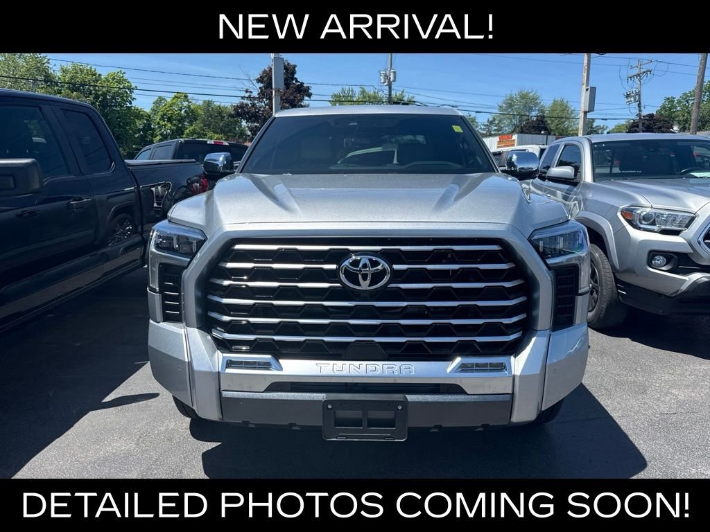 Certified Used 2025 Celestial Silver Metallic Toyota Capstone image 2