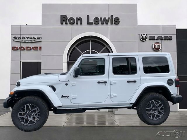 New 2026 Bright White Clear-Coat Exterior Paint Jeep Sahara image 1