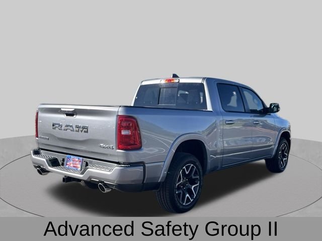 New 2026 Billet Silver Metallic Clear-Coat Exterior Paint RAM Laramie image 8