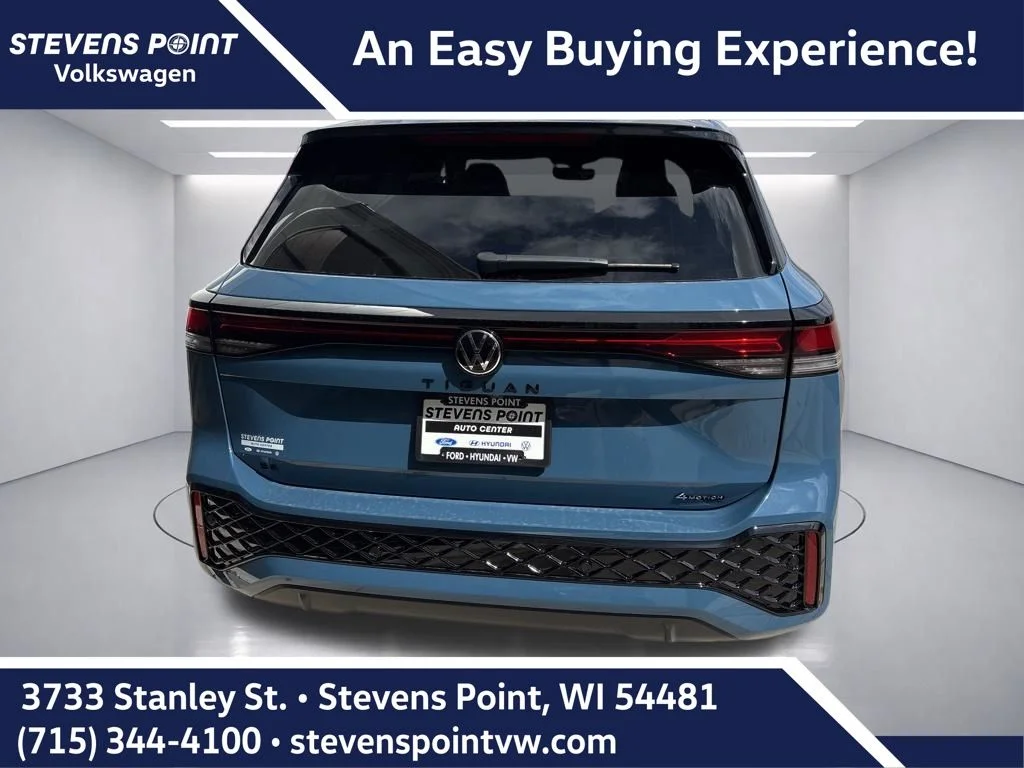New 2026 Monterey Blue with Deep Black Roof Volkswagen 2.0T SE R-Line Black image 4