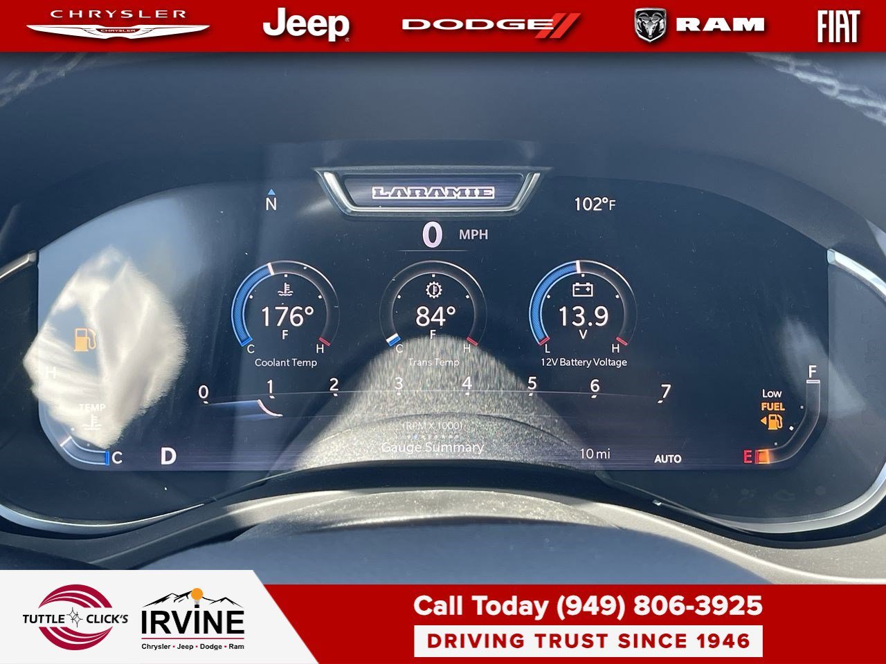 New 2026 Forged Blue Metallic Exterior Paint RAM Laramie image 24