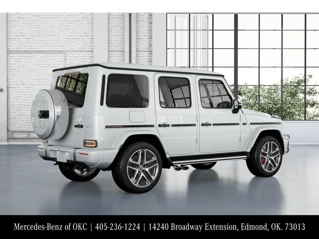 New 2027 MANUFAKTUR Moonlight White Metallic Mercedes-Benz AMG® G 63 SUV image 62