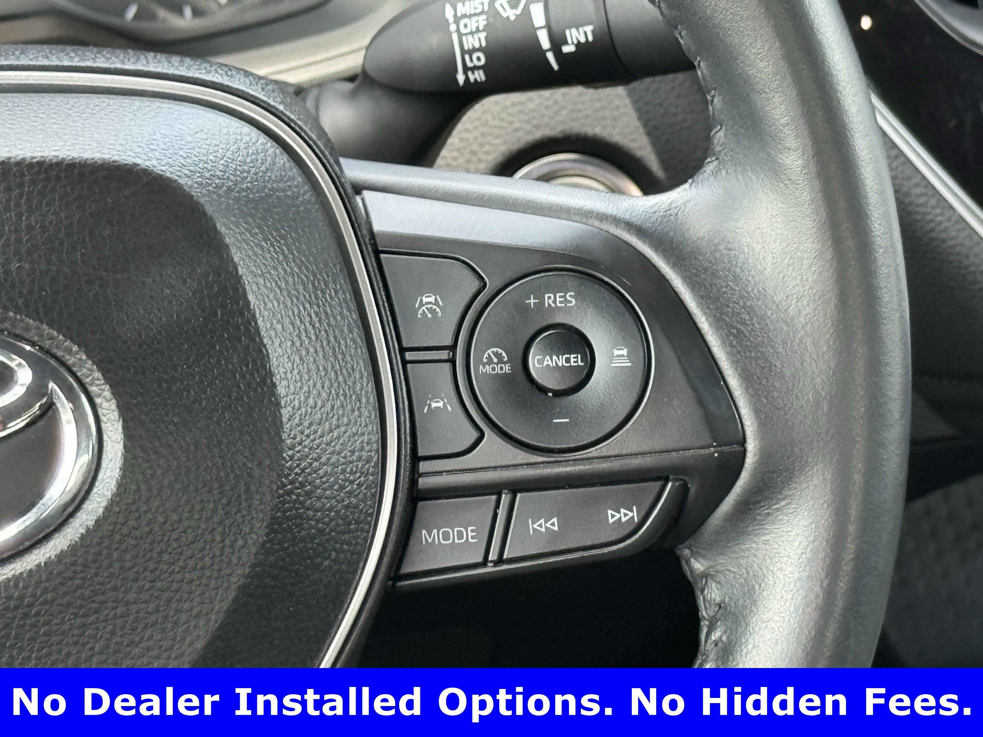 Used 2025 Midnight Black Metallic Toyota SE image 13