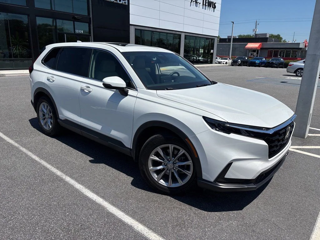 Used 2024 Platinum White Pearl Honda EX-L image 1
