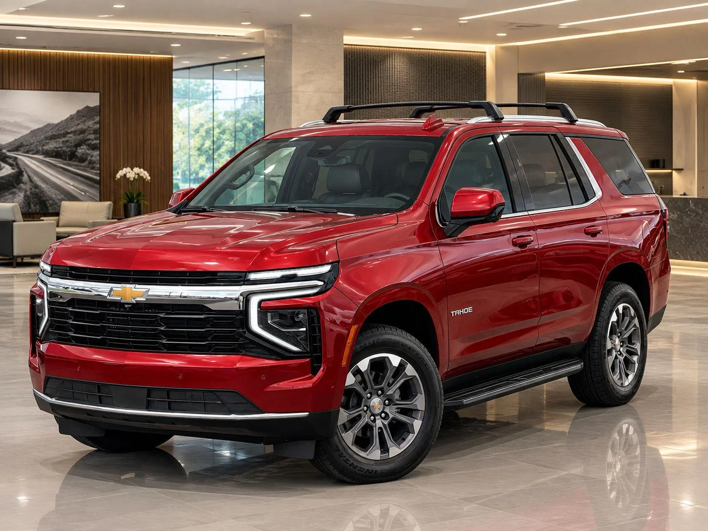 Used 2025 Radiant Red Tintcoat Chevrolet LS image 1