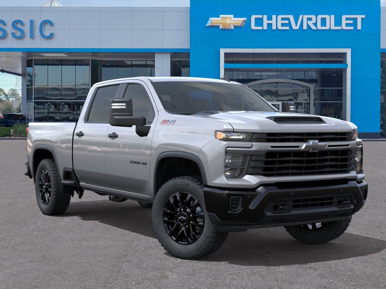 2026 Chevrolet Silverado 2500 HD Custom Gray at Classic Elite Chevrolet Hwy 6