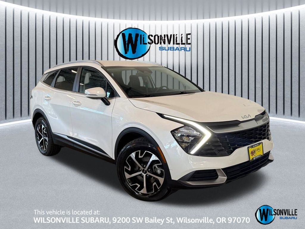 Used 2023 White Kia EX image 1