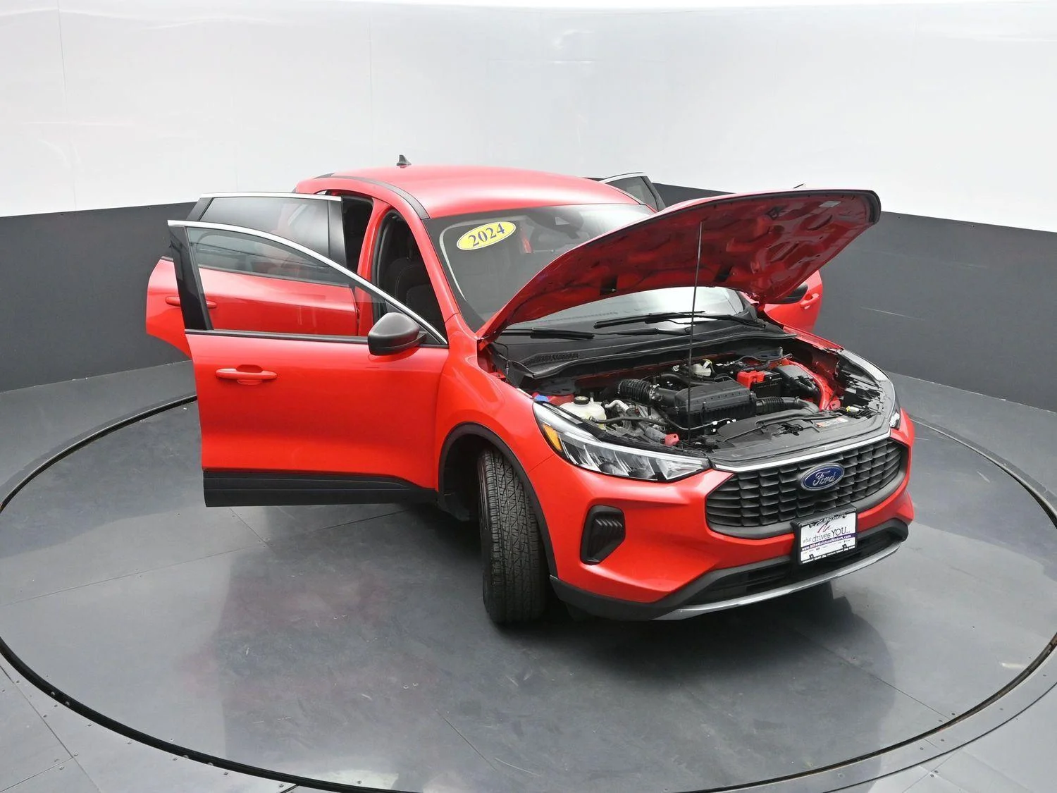Used 2024 Race Red Ford Active image 41