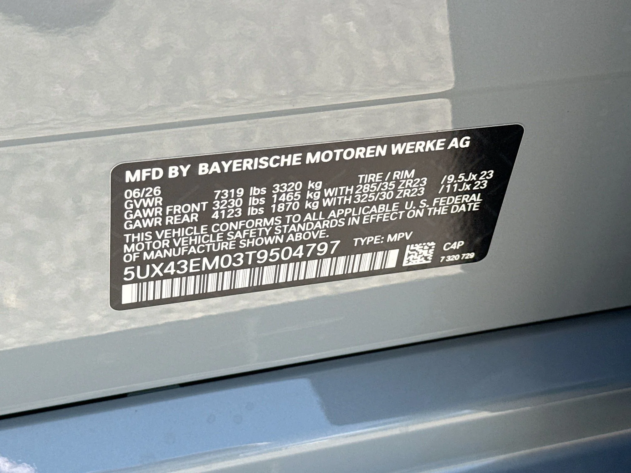 New 2026 Brooklyn Grey Metallic BMW ALPINA XB7 image 44