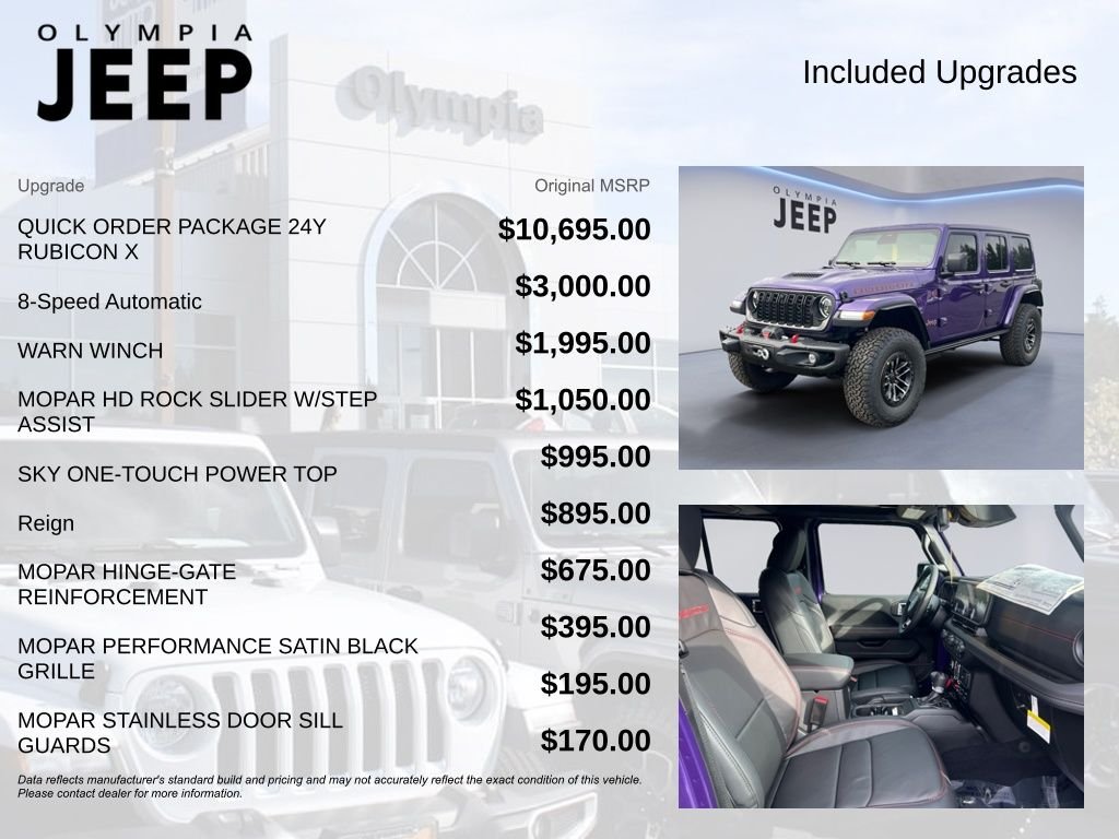 New 2026 Reign Exterior Paint Jeep Rubicon X image 4