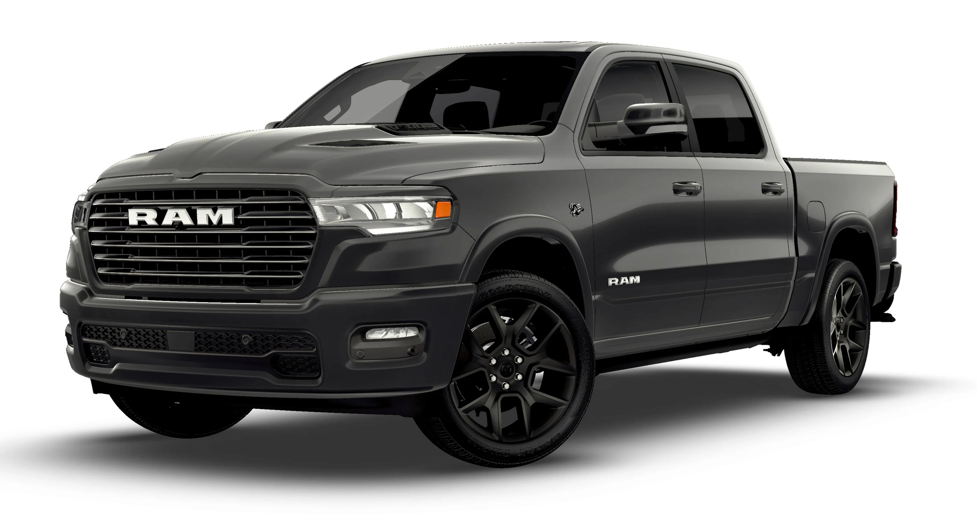 New 2026 Granite Crystal Metallic Clear-Coat Exterior Paint RAM LARAMIE image 27