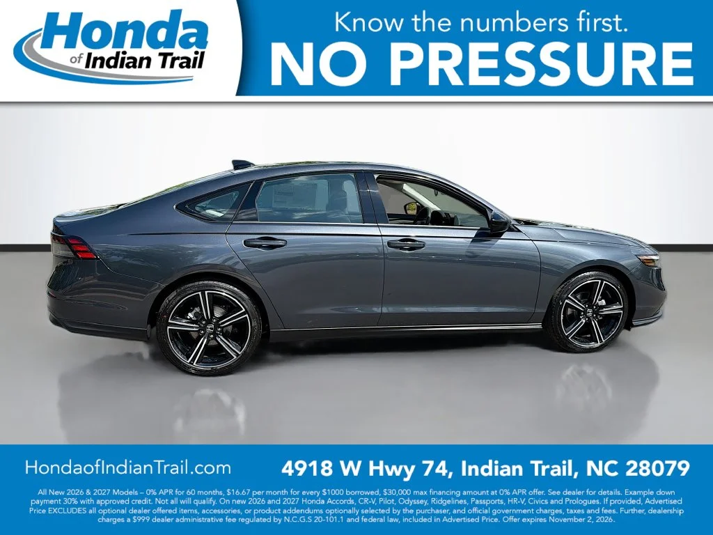 New 2026 Meteorite Gray Metallic Honda SE image 4