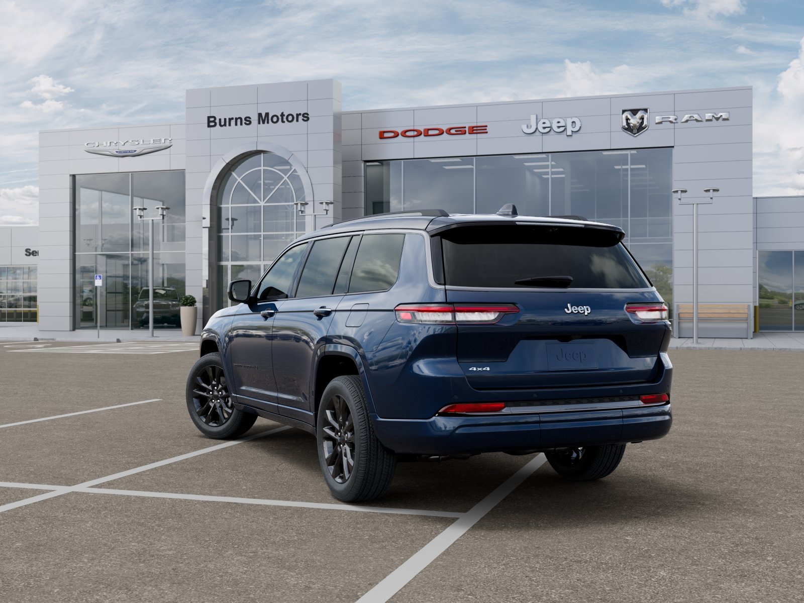 New 2026 Fathom Blue Pearl-Coat Exterior Paint Jeep Limited Reserve BLACKOUT image 29