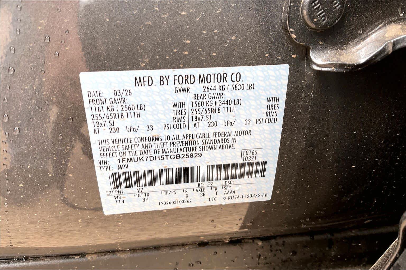 New 2026 Carbonized Gray Metallic Ford Active image 19