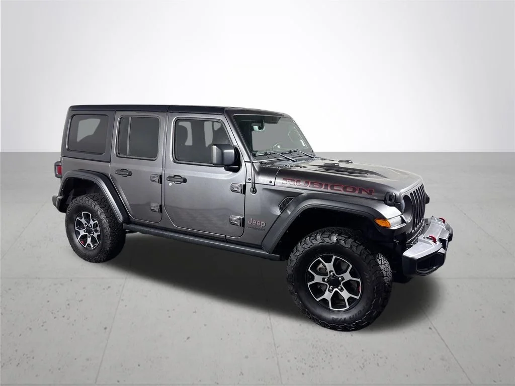Used 2022 Gray Jeep Unlimited Rubicon image 4