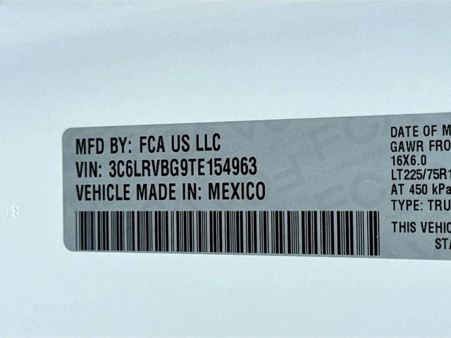 New 2026 Bright White Clear-Coat Exterior Paint RAM Base image 28