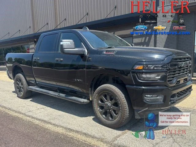Used 2025 Diamond Black Crystal Pearlcoat Ram Big Horn image 1