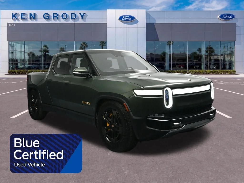 Certified Used 2022 Green Rivian Adventure image 1