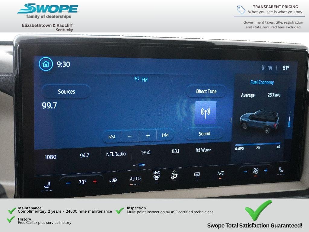 Used 2025 Velocity Blue Metallic Ford Big Bend image 21