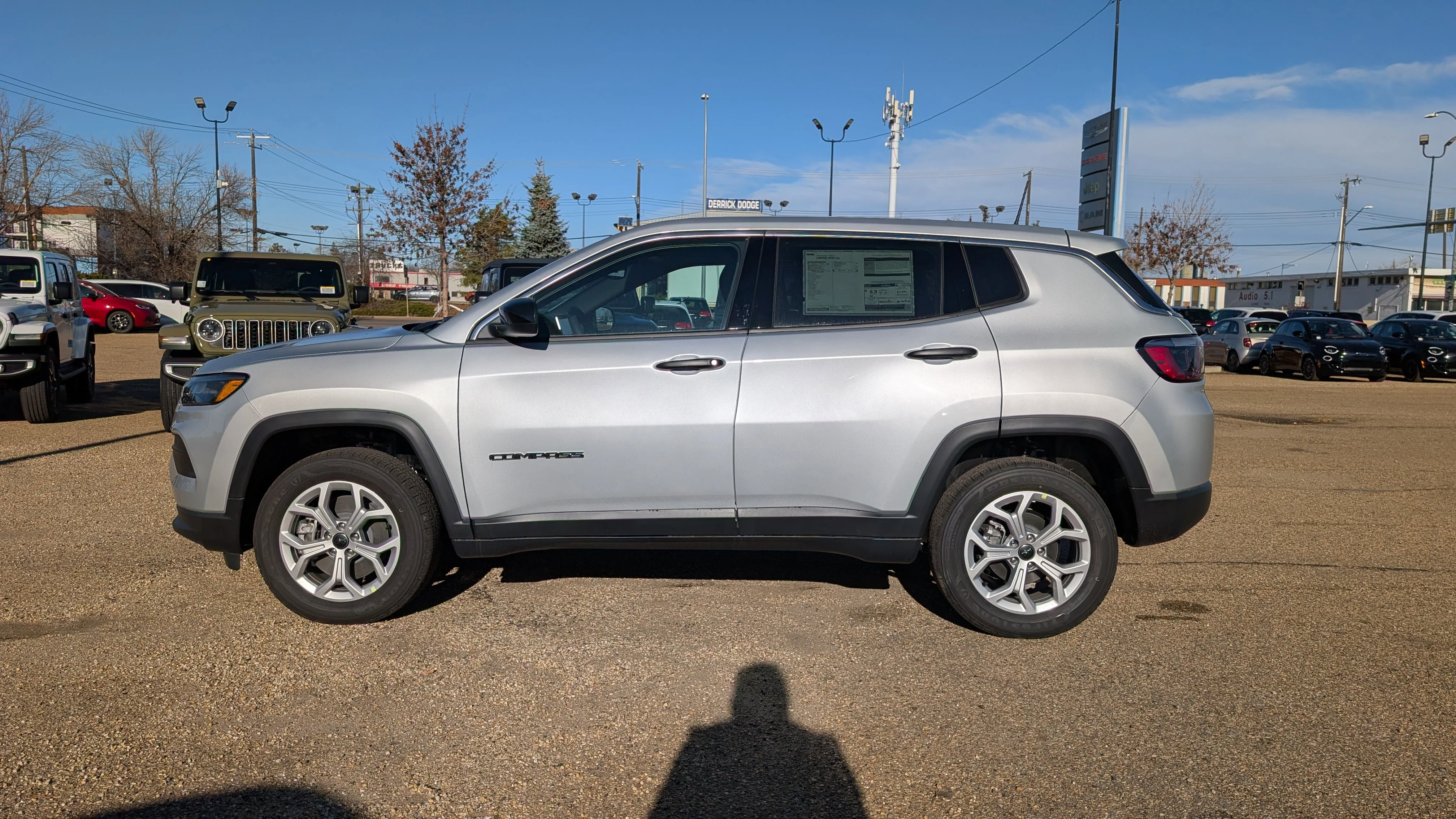 New 2026 Silver Zynith Metallic Jeep Sport image 3