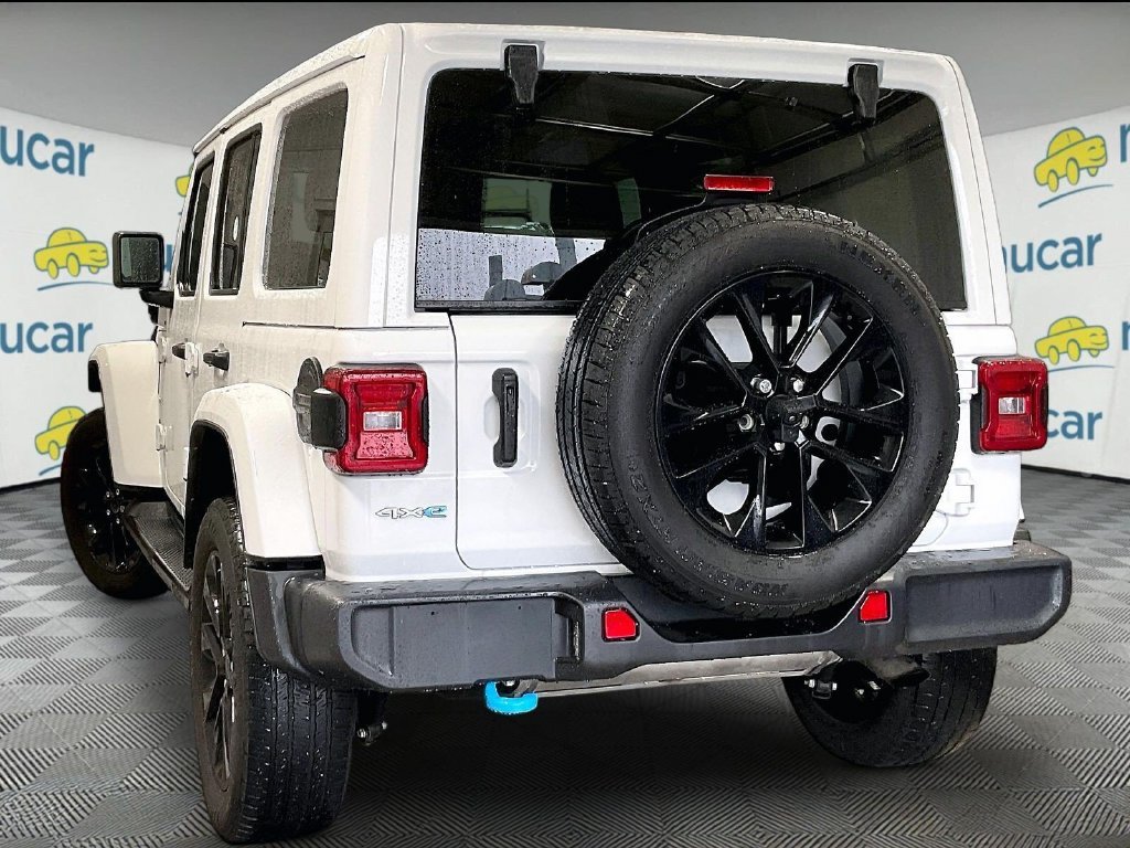 Used 2024 White Jeep Sahara 4xe image 4