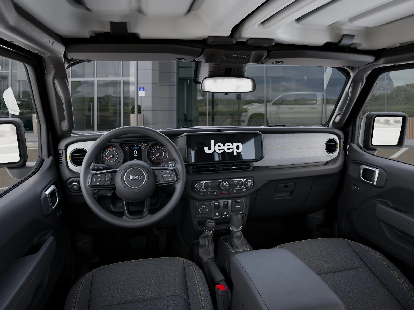 New 2026 Granite Crystal Metallic Clear-Coat Exterior Paint Jeep Sport 2-Door image 40