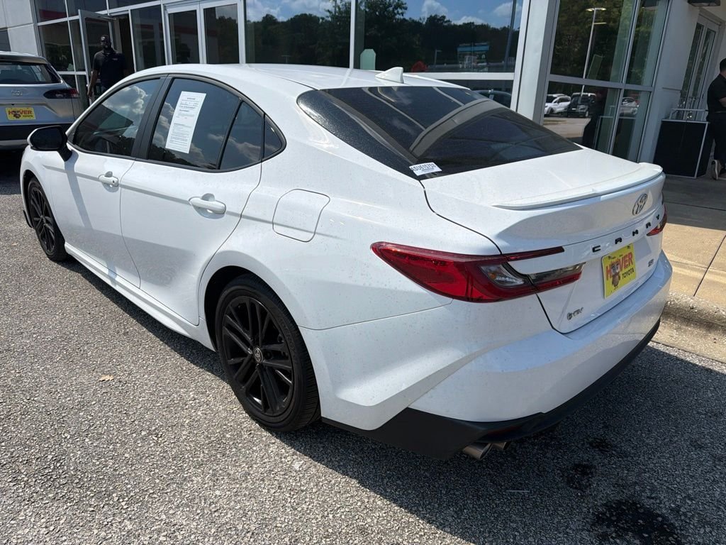 Used 2025 White Toyota SE image 2
