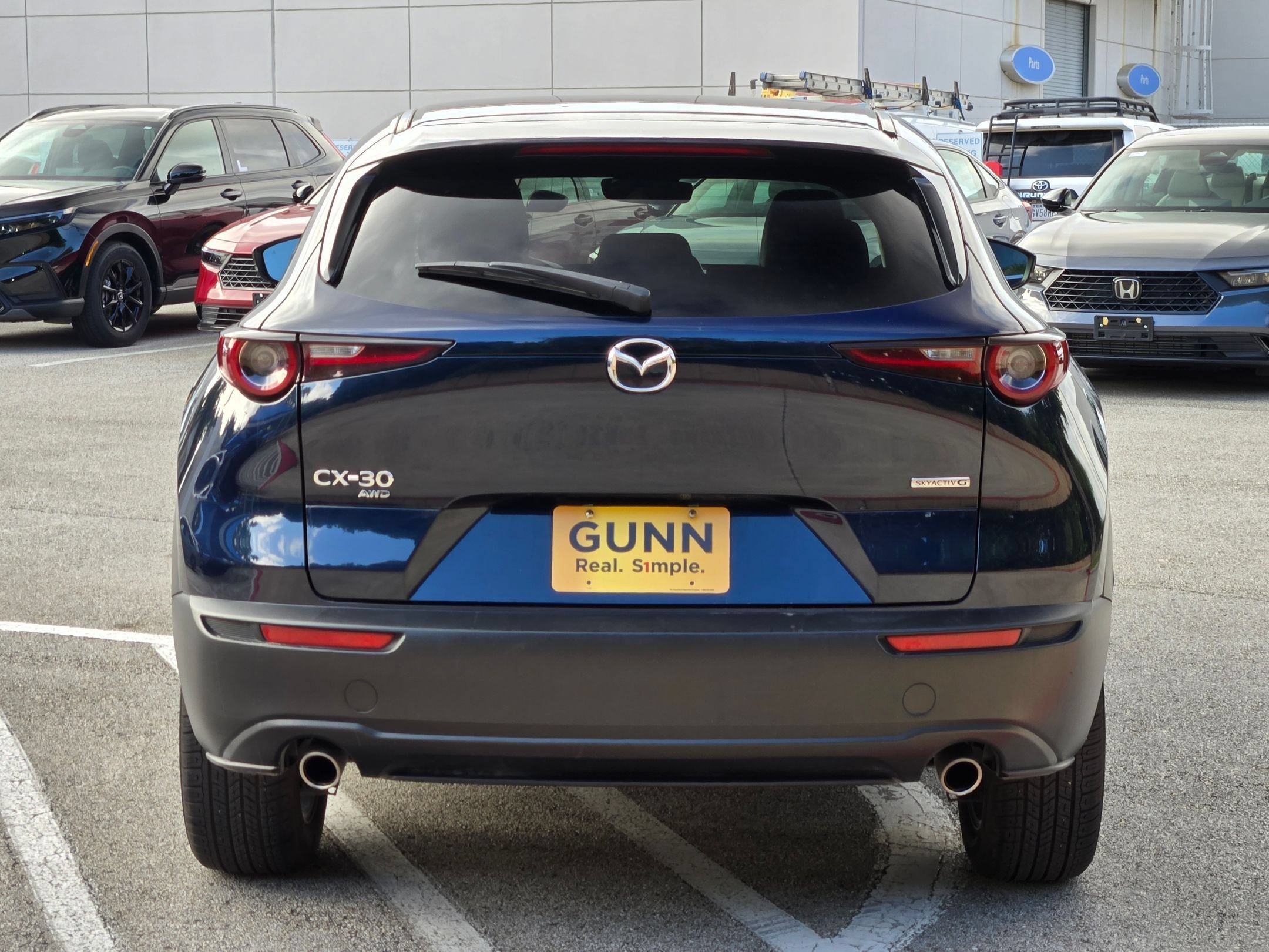 Used 2024 Deep Crystal Blue Mica Mazda 2.5 S Select Sport image 4